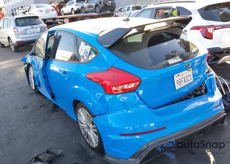 2018 Ford Focus Rs from USA, damaged, VIN WF0DP3TH1J4126746
